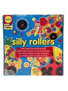 Silly Rollers Kit Alex Toys Little Hands Craft Set Three Critters For Ages 3+